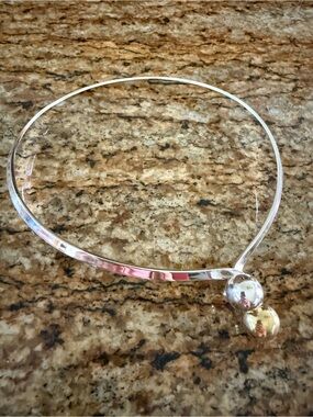 Vintage Mexican Sterling Silver Torque Collar Necklace 925 Bypass Choker 40g